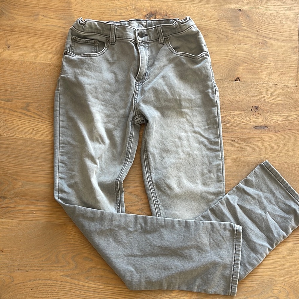Wonder Nation Boys gray jeans. Slim 16